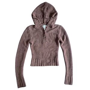 Aeropostale Brown Soft Sweater Hoodie